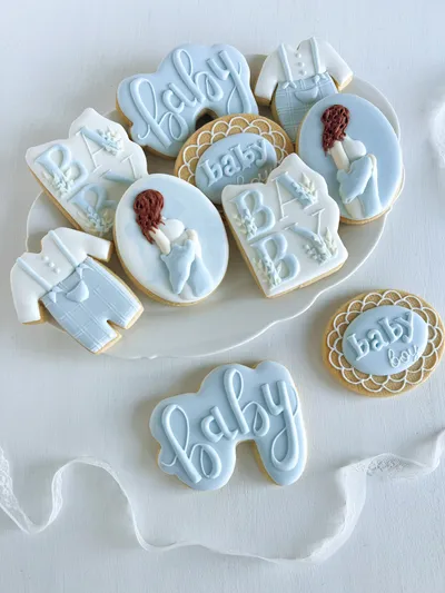 Baby-Boy Silhouetten-Set