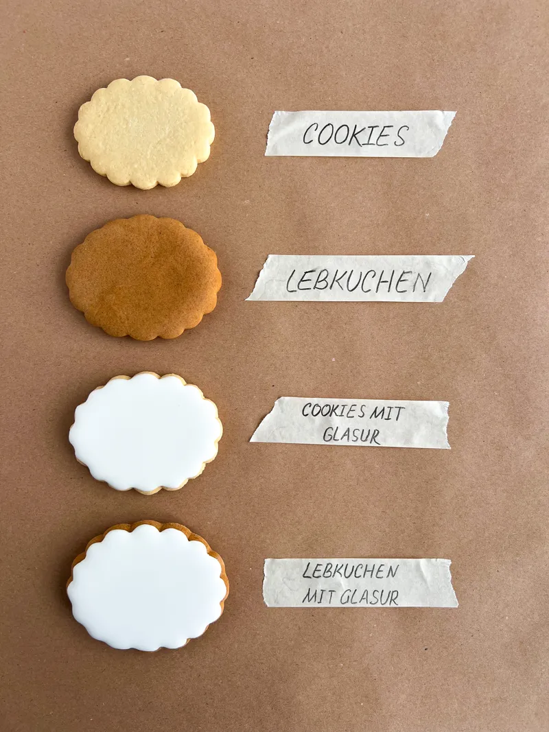 Cookies oder Lebkuchen