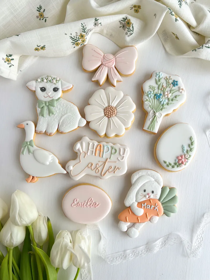 Cookies- und Lebkuchen-Sets für Ostern